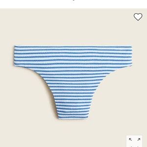 NWT Textured High Rise Bikini Bottom